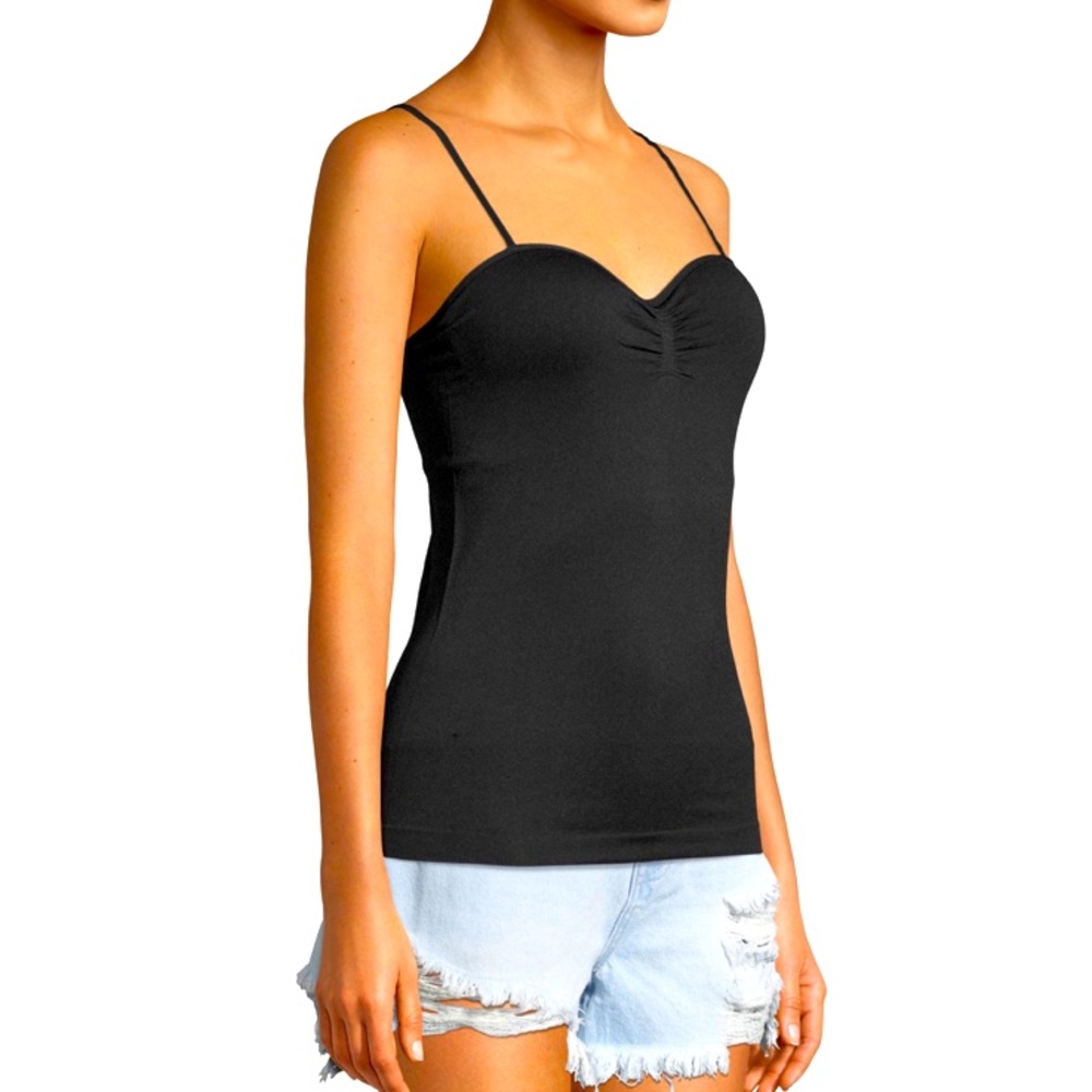 Built in bra tank top